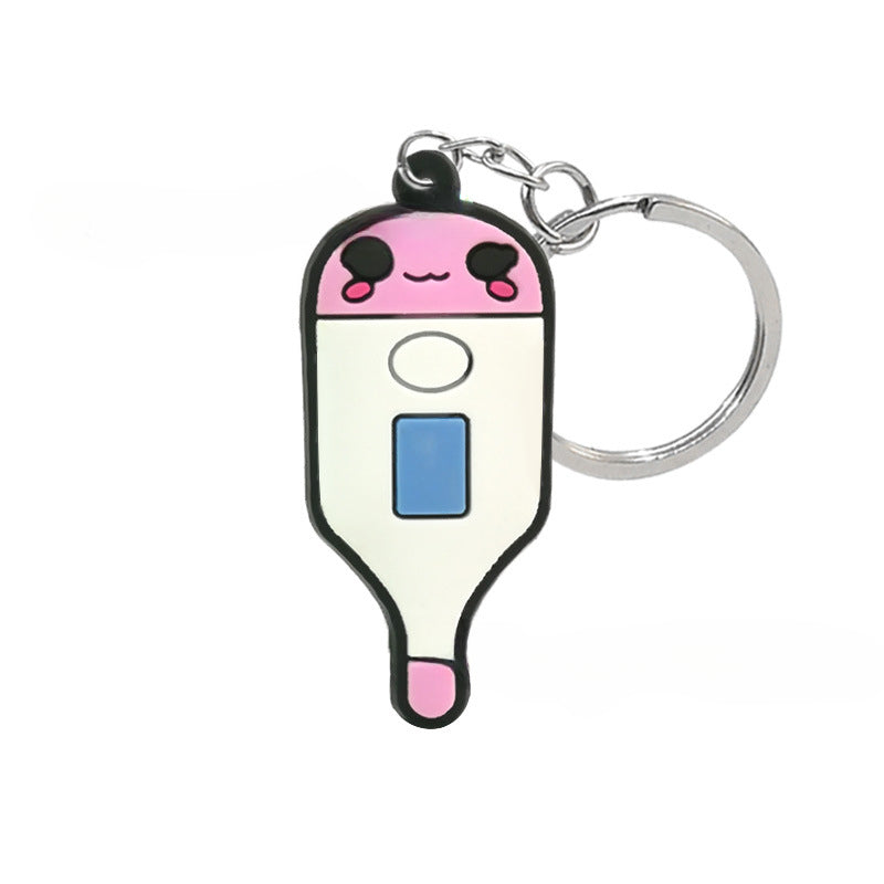 Wholesale 10PCS Medical Series PVC Keychains